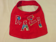 Baby bib with your lil's name