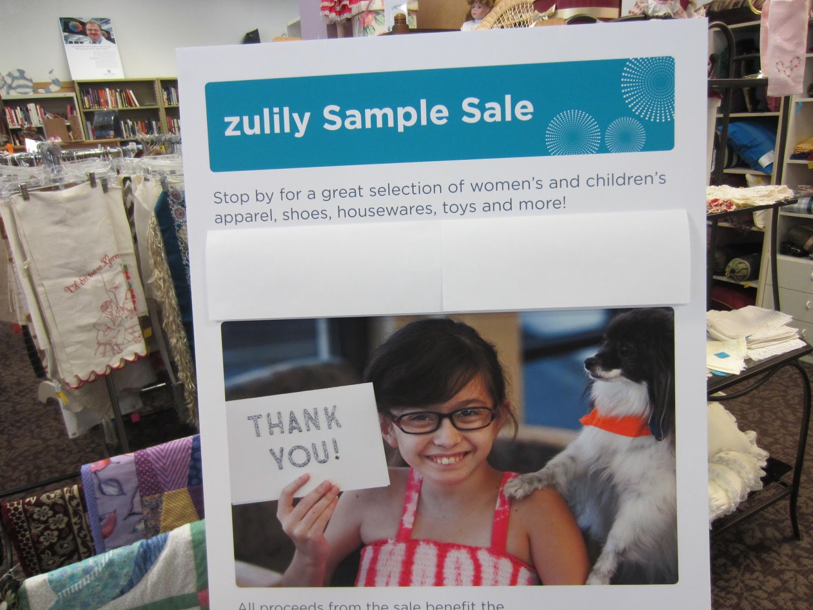 Shoreline Area News zulily Sample Sale for a Good Cause