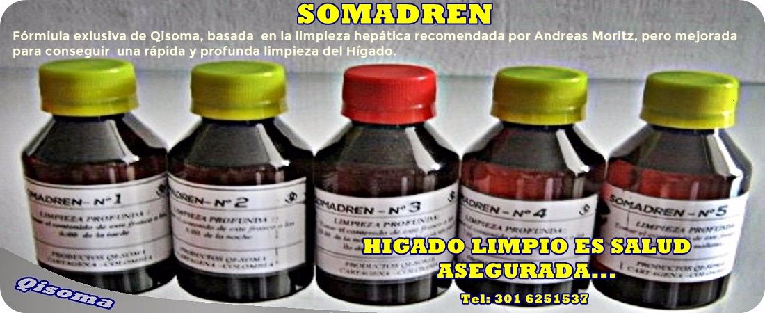 EL HIGADO TAMBIEN LO PUEDES LIMPIAR CON SOMADREN DE QISOMA somadren.