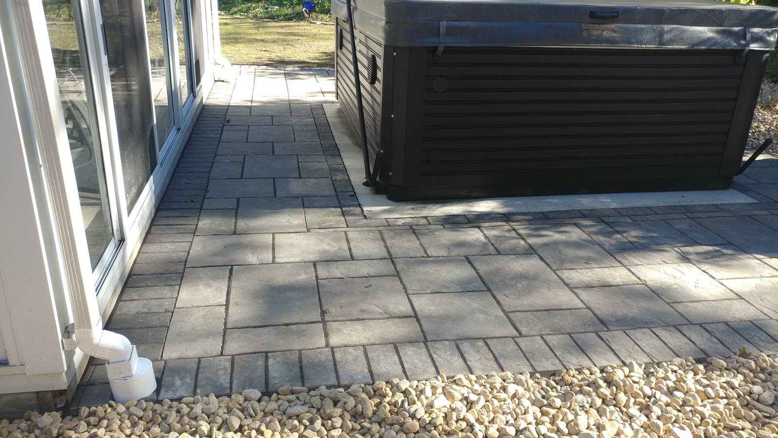 Hot Tub Patio Pavers Patio Ideas