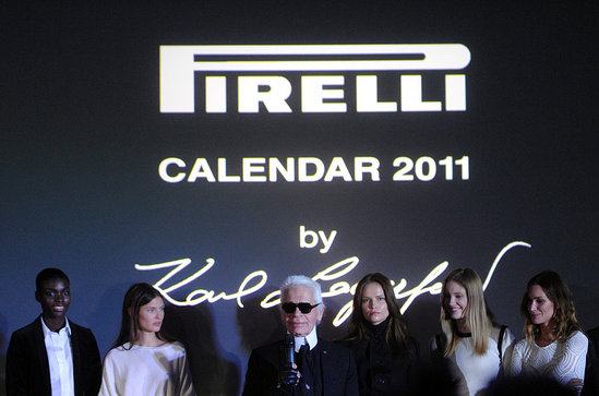 Karl Lagerfeld Pirelli Calendar