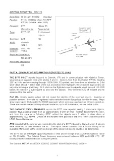 AIRPROX UFO REPORT No 2012175 (1 of 3)