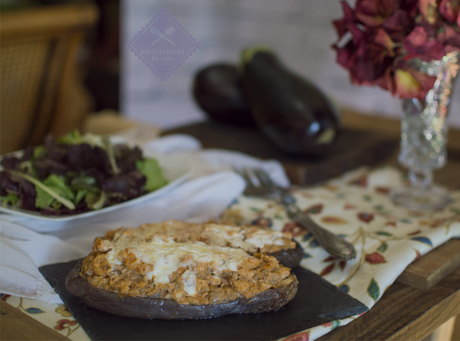 berenjenas rellenas de pollo berenjenas rellenas de pollo