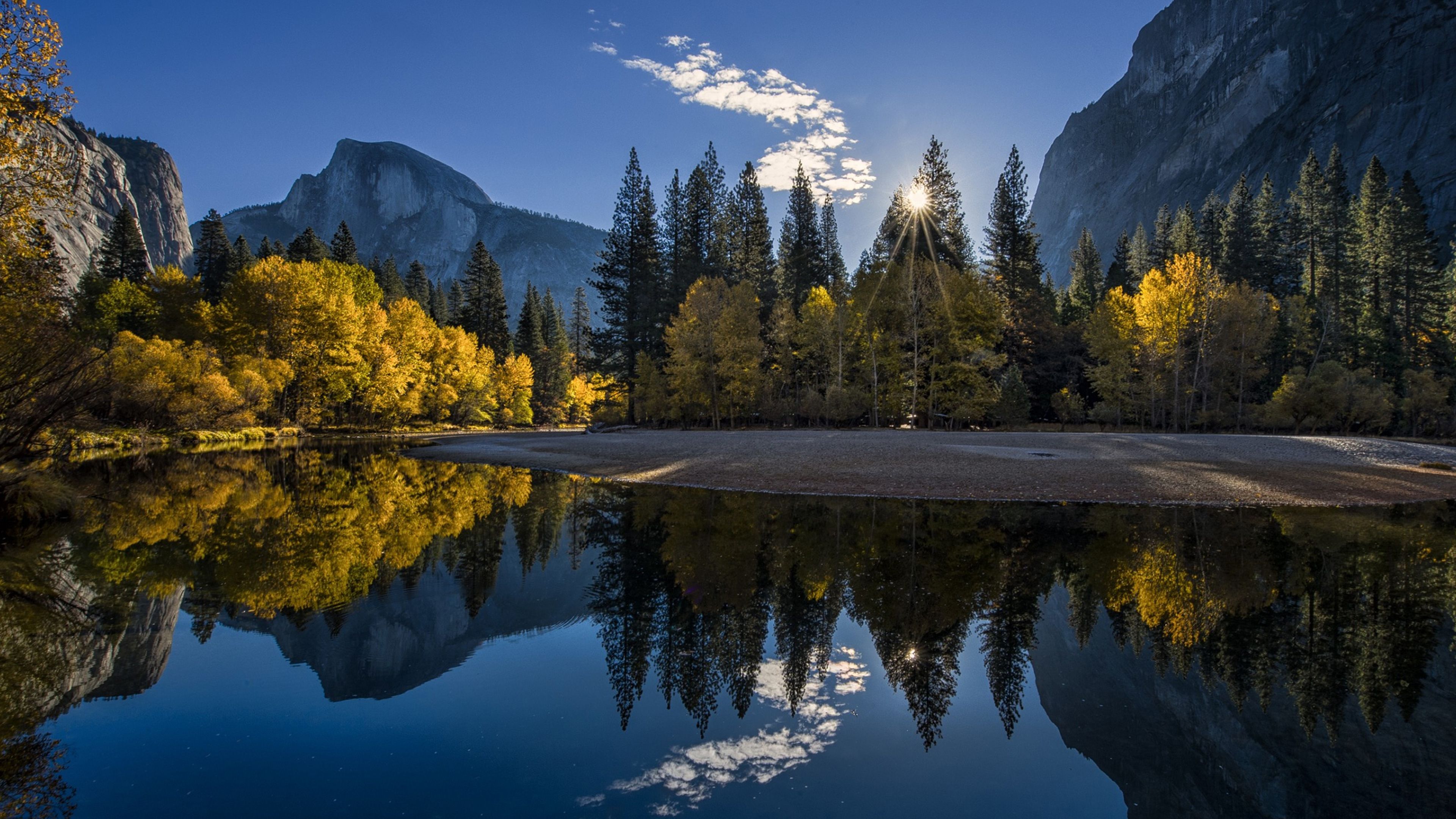 Yosemite 4K manzara resimi 27