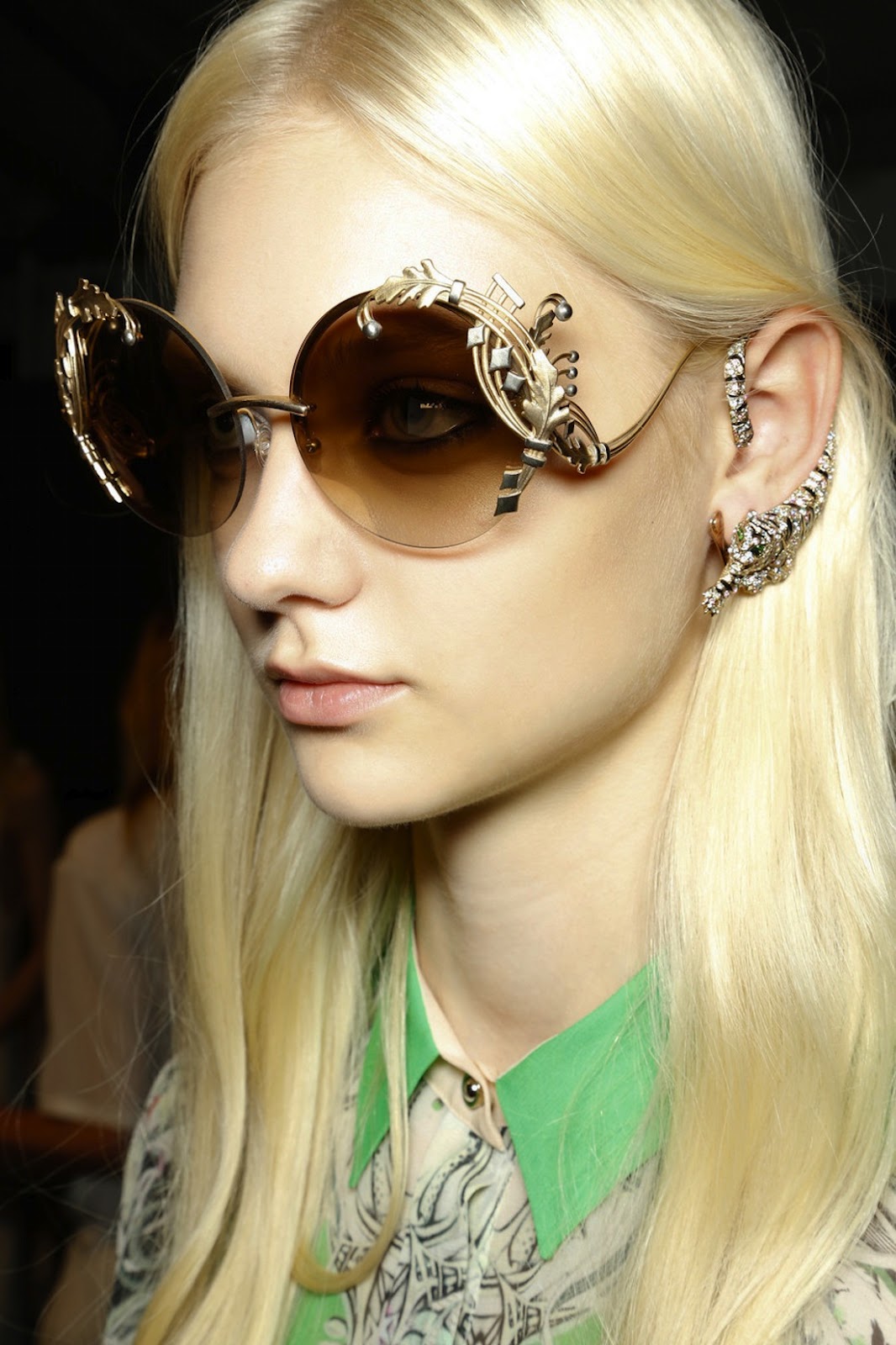 my favs from backstage in milan s/s 13! | visual optimism; fashion ...