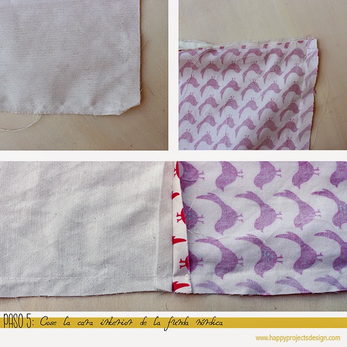 DIY fundas nórdicas: paso5