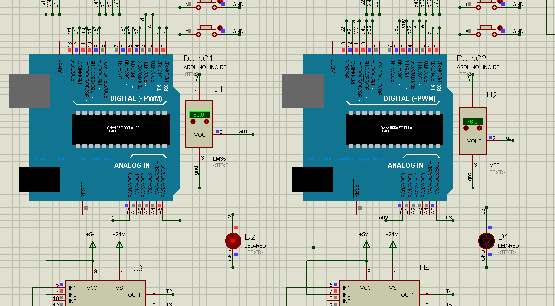 Mengatur RPM Motor Encoder/Rotary Encoder dan Sensor Suhu LM35 Berbasis ...