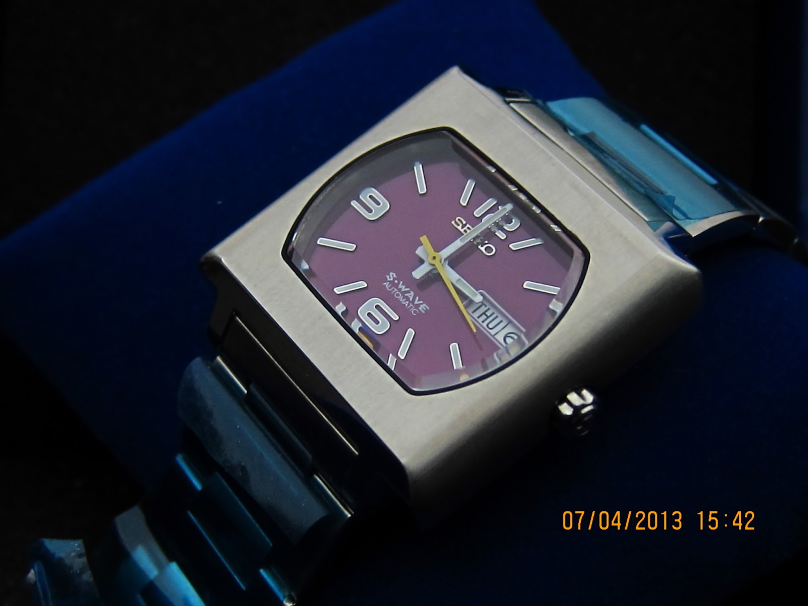 jam & watch: Seiko S-Wave SKX269K - purple dial (Sold)