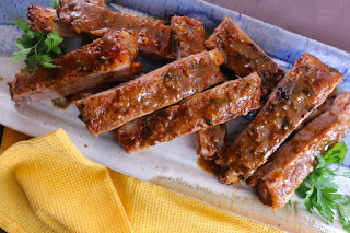 Maple Miso Asian Baby Back Ribs