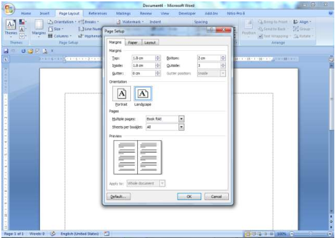 Cara Membuat Layout Buku di MS Word Cara Membuat Layout Buku di MS Word
