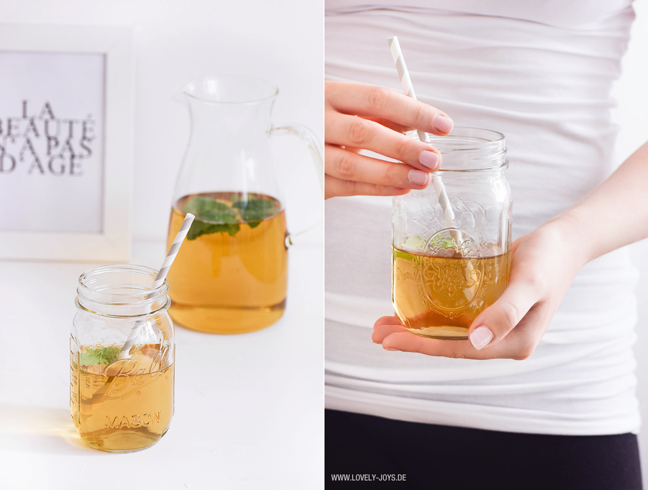 Rezept Eistee selber machen Earl Grey Limette Minze Holunder Rezept Eistee selber machen Earl Grey Limette Minze Holunder