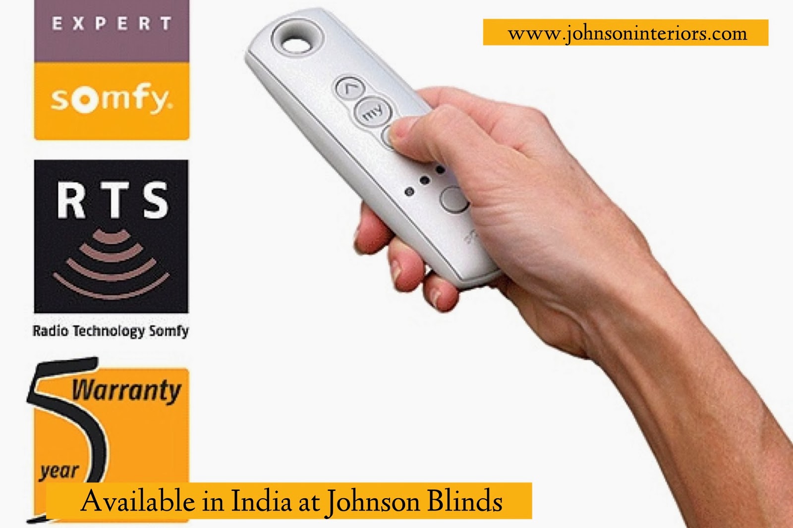 Johnson Blinds Somfy Motors Adjustment