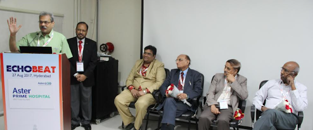 ASTER PRIME HOSPITAL organized - The “ECHOBEAT 2017" is a National Level Scientific Program and Workshop with Live Echocardiography ASTER PRIME HOSPITAL organized - The “ECHOBEAT 2017" is a National Level Scientific Program and Workshop with Live Echocardiography