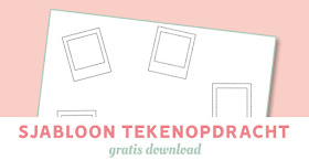 sjabloon tekenopdracht