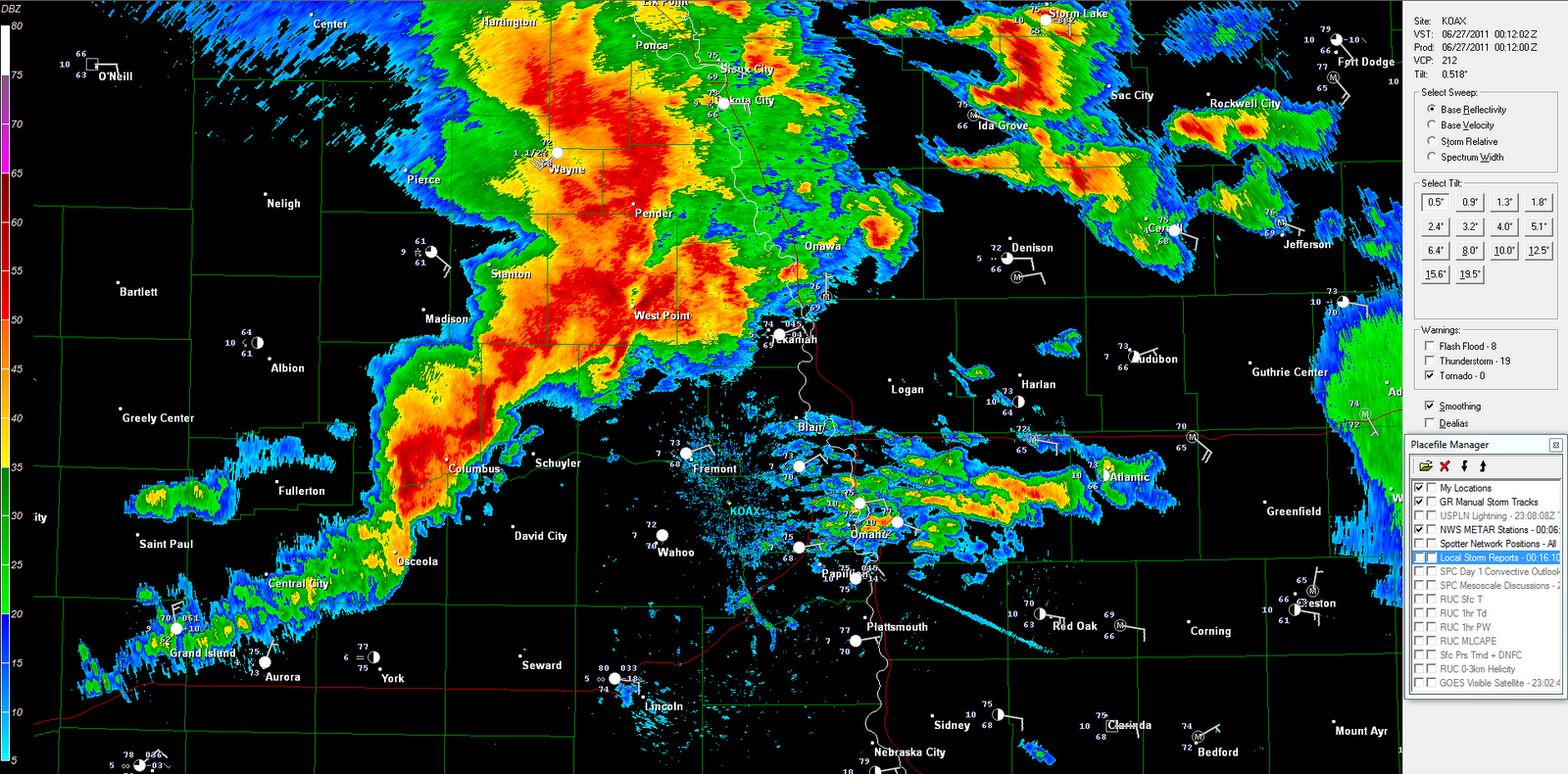 The Original Weather Blog Severe Weather Update Central Plains