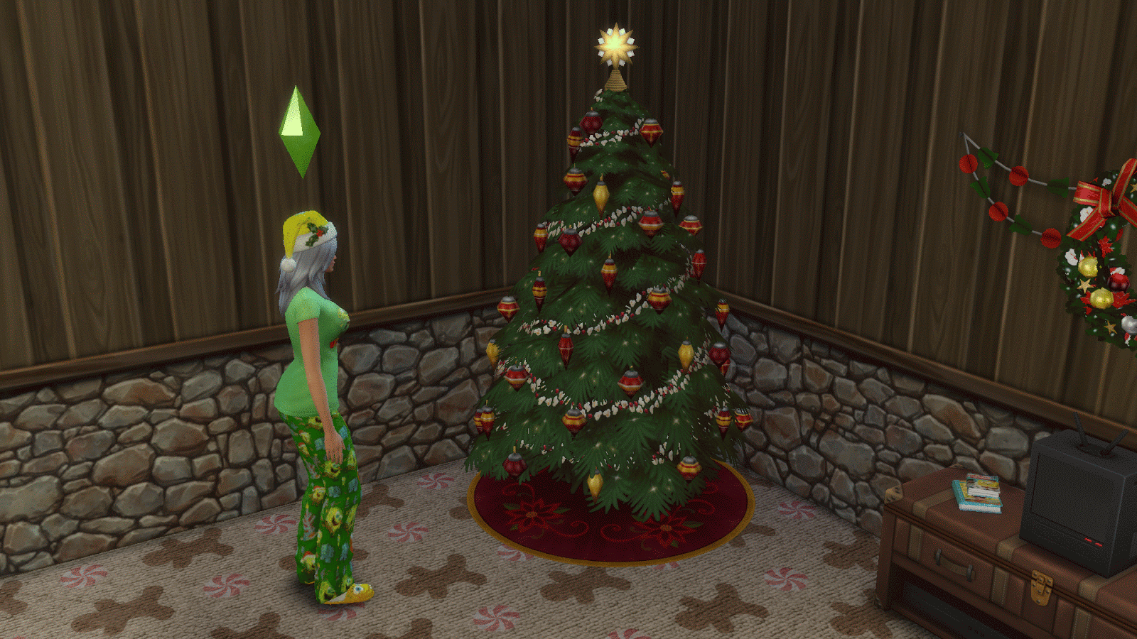 Sims 4 CC Spongebob Holiday Set