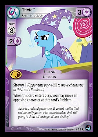 My Little Pony Trixie, Center Stage High Magic CCG Card