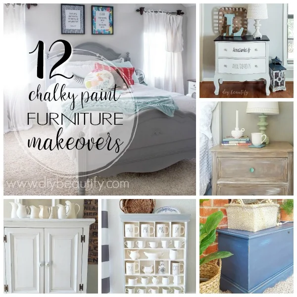chalky painted furniture round up