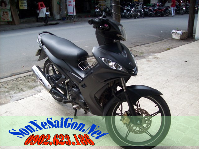 Sơn xe Exciter 2010 vàng đen cực đẹp  Sửa xe Sài Gòn