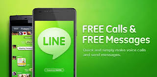 تطبيق مجانى مميز لاجراء المكالمات الصوتية وإرسال الرسائل مجاناً للاندرويد line free calls & messages 3.8.2 apk