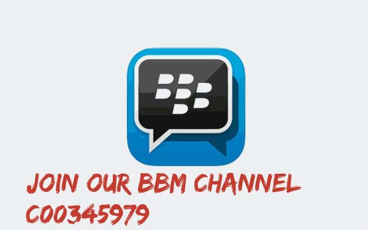JOIN OUR BBM CHANNEL