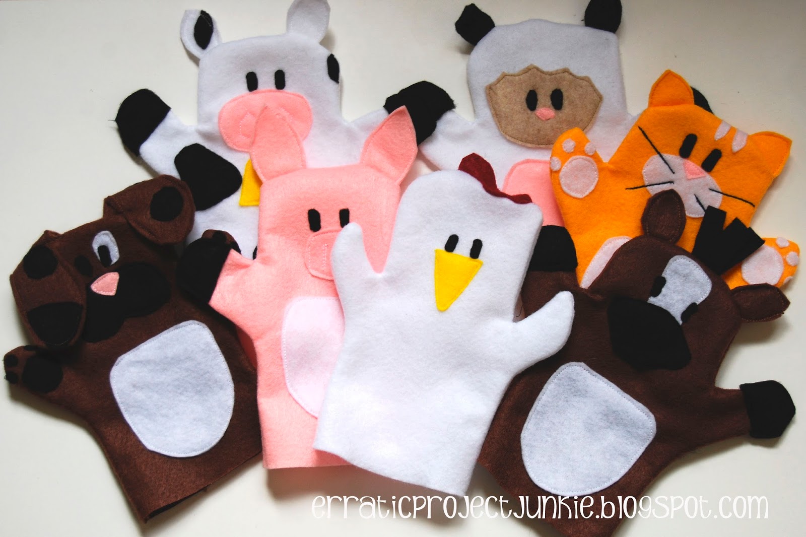 Erratic Project Junkie A New Obsession...Hand Puppets