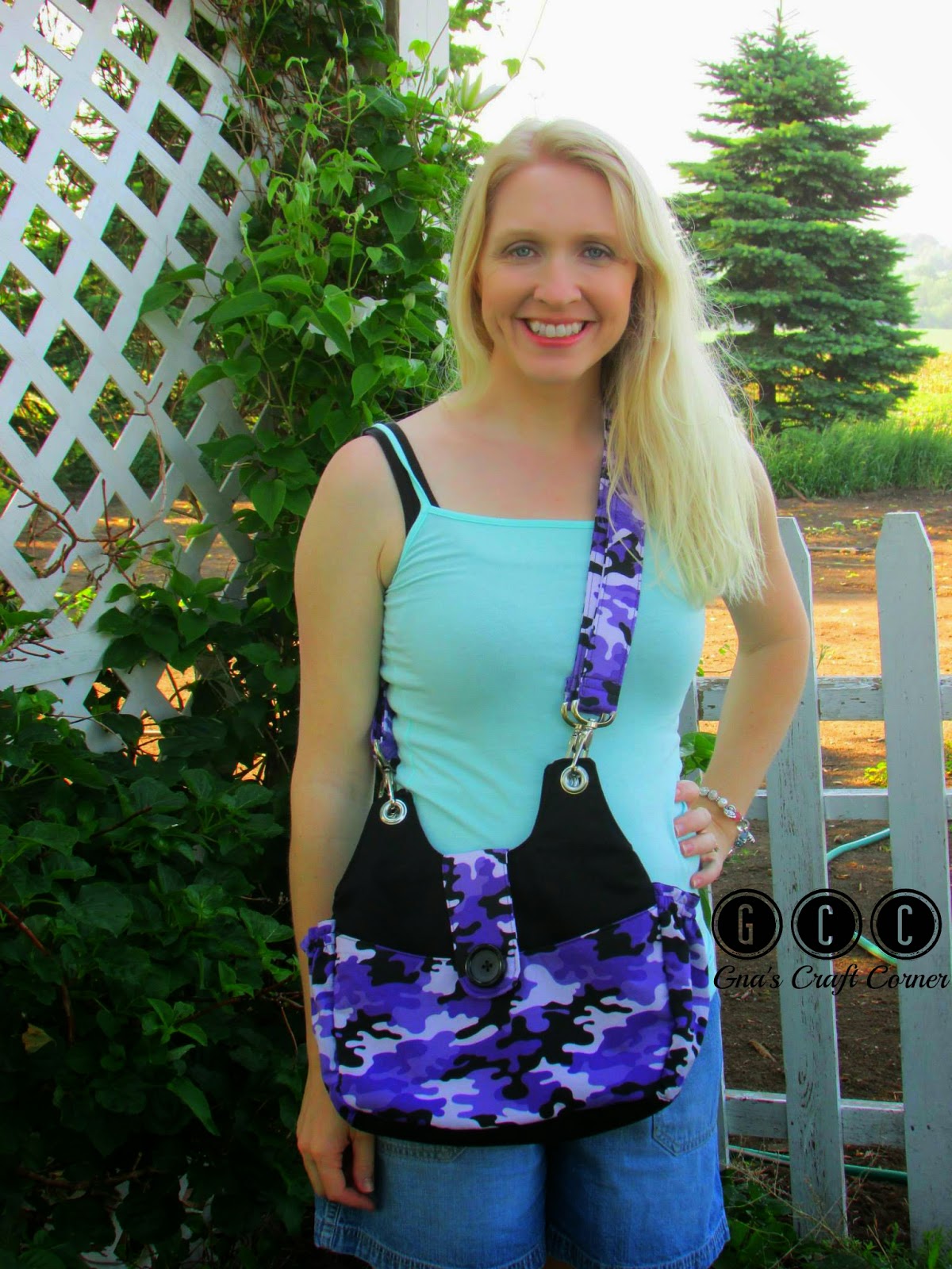Purple Camo Purse: Conceal and Carry in STYLE!