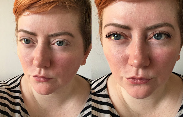 MAC Strobe Cream before and after