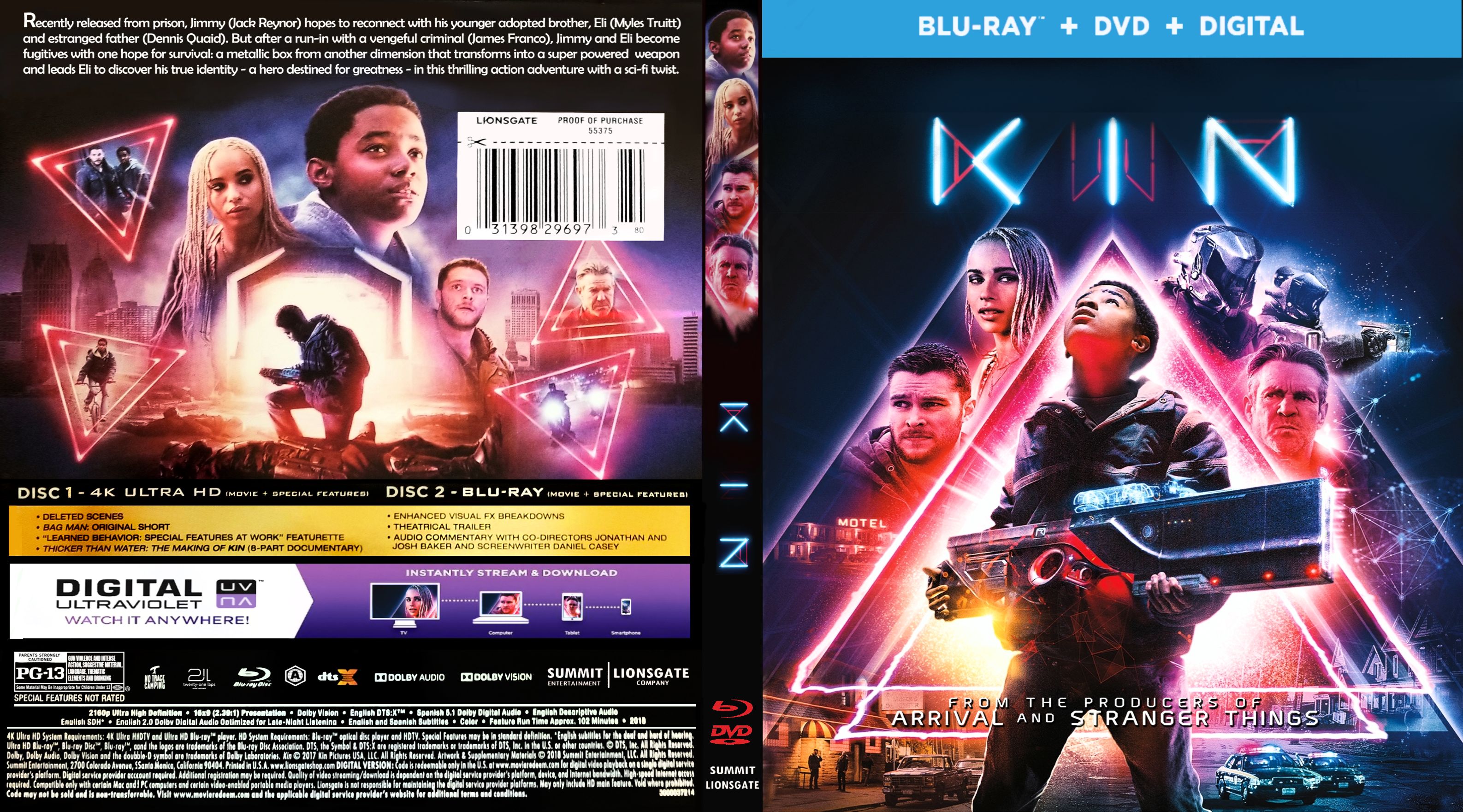 Kin Bluray Cover Cover Addict Free Dvd Bluray Covers And Movie Posters