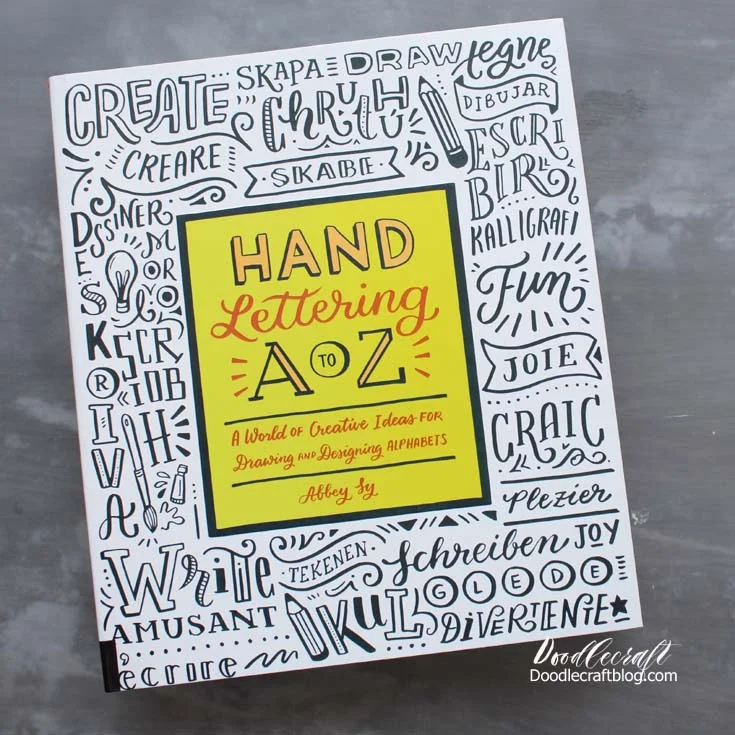 Hand Lettering A to Z Workbook - Paperback