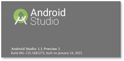 Android Studio 1.1 Preview Android Studio 1.1 Preview