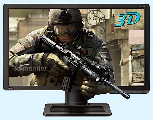 3D monitor BenQ XL2411T