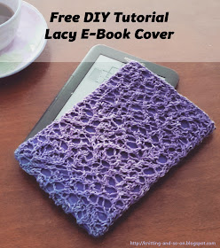 Free DIY Tutorial: Lacy E-Book Sleeve