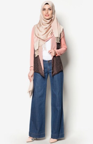 Model baju muslim wanita terbaru modern Model baju muslim wanita terbaru modern