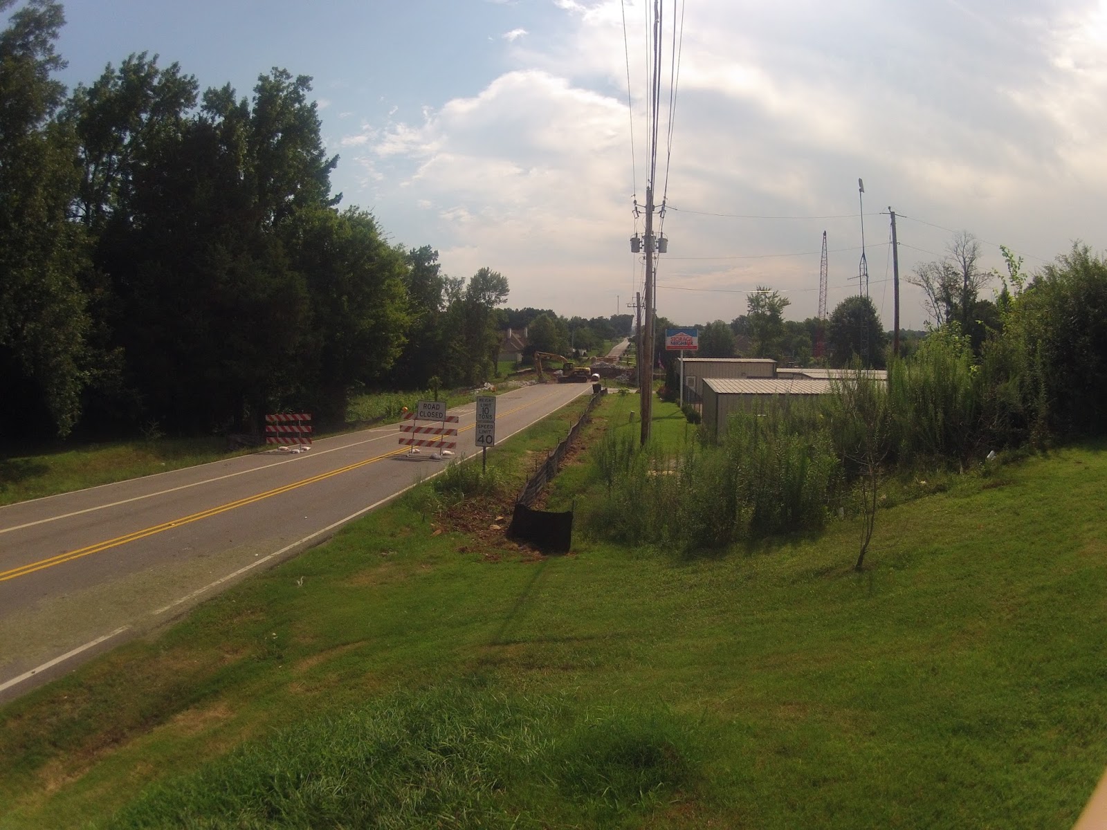 Bridge Blake Bottom & Jeff Road Why did they remove the bridge and then stop work