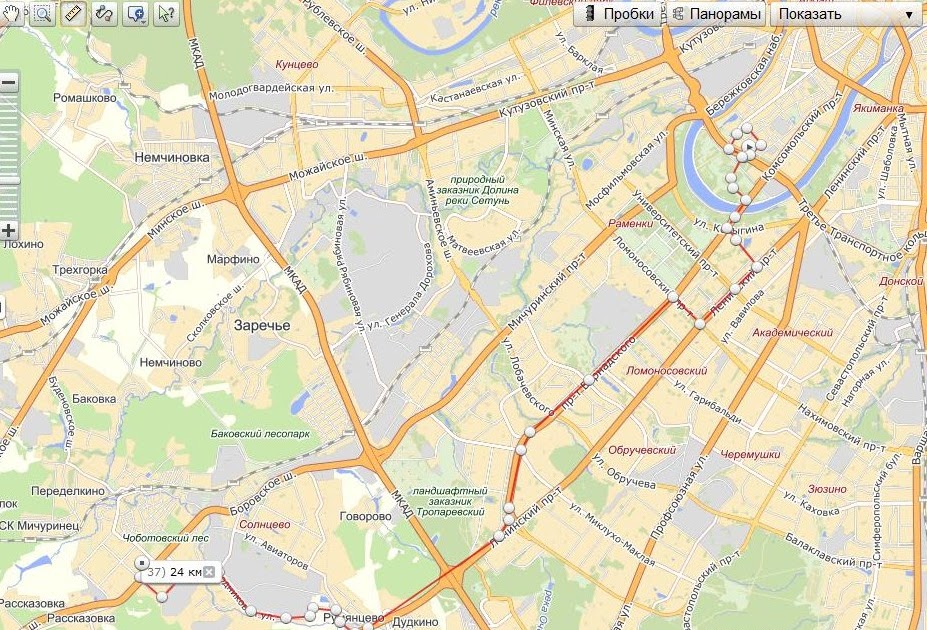 трехгорка кунцево