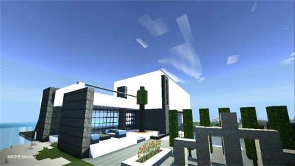  Minecraft PE (MCPE) Lüks Villa Ev Modu İndir,Tanıtım Yeni