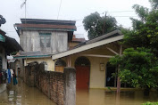 Sungai padang Meluap,Tebing Tinggi Waspada Banjir