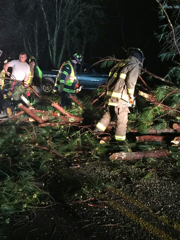 ELKMONT ALABAMA STORM DAMAGE IN THE ELKMONT AREA