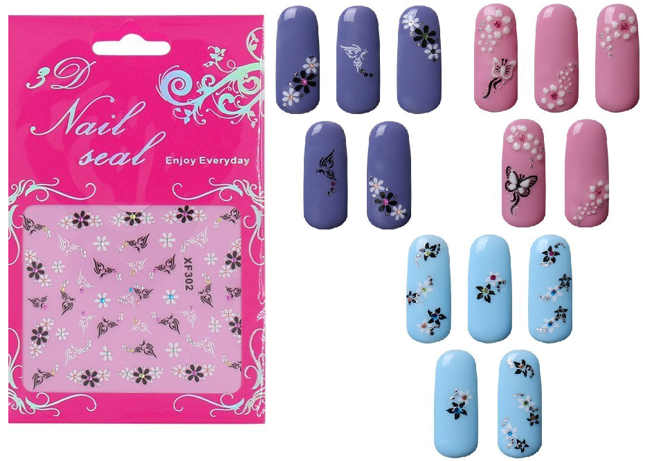8. High Quality Nail Art Stickers US - wide 1