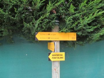 Sentier Du Pont Blanc  . Point Sublime Et Couloir Samson.