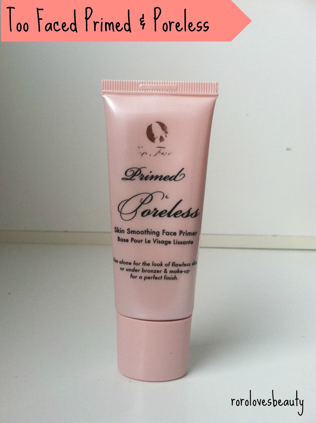 fringeandlemonade Review Too Faced Primed & Poreless Face Primer