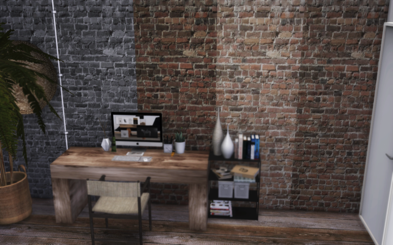 Sims 4 Brick Walls