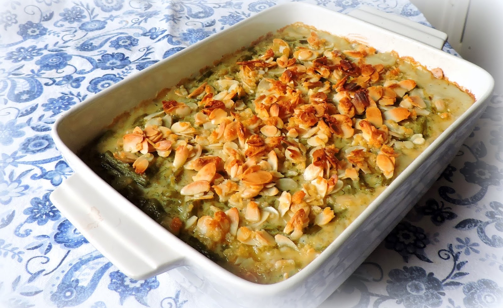 Green Bean & Almond Casserole The English Kitchen