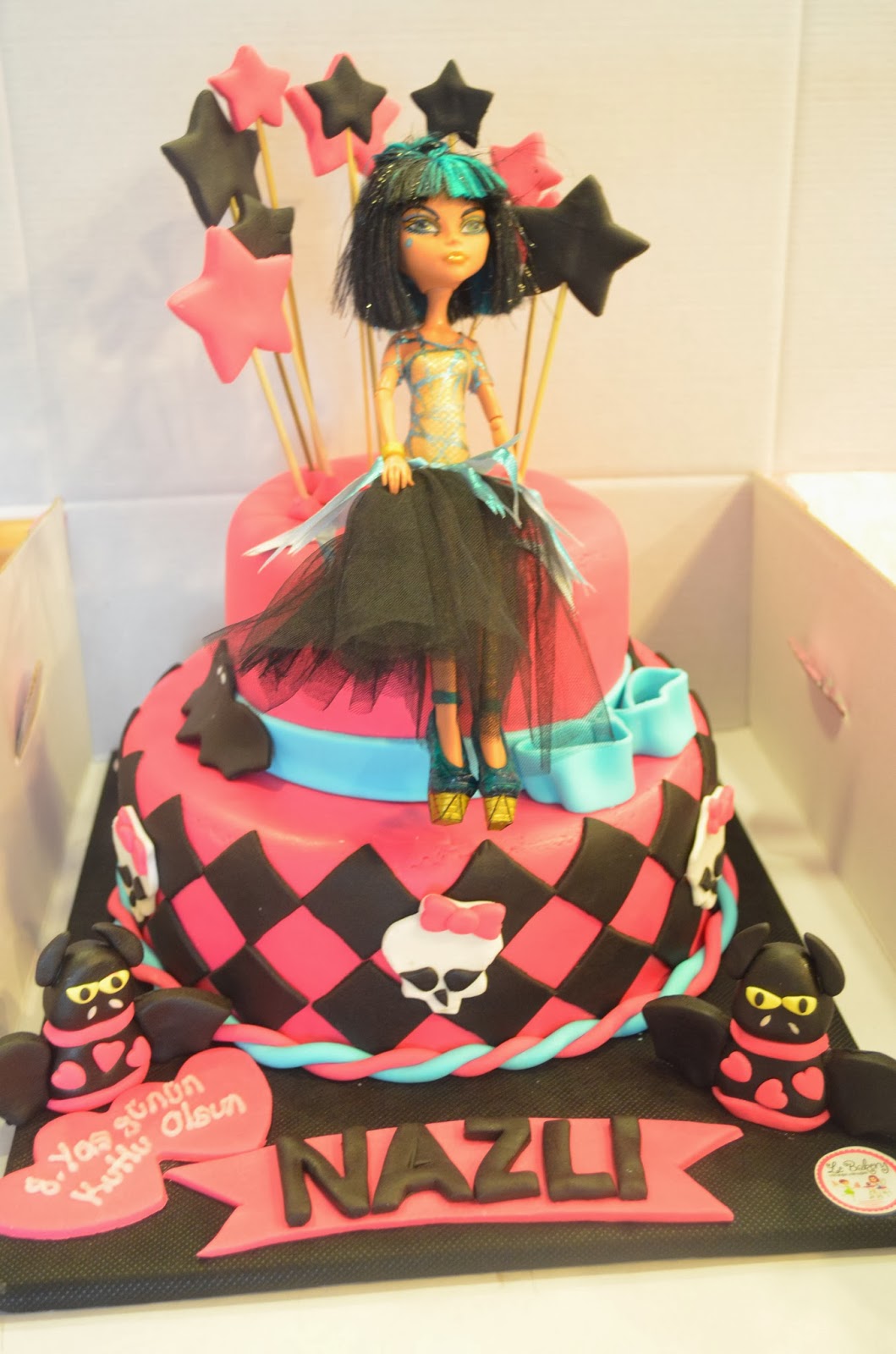 Le Bakery Butik Pasta Monster High Pastalar
