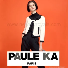 Princess Madeleine Style PAULE-KA Woll Tricotine Jacket 