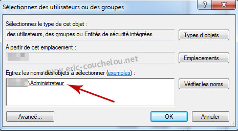 erreur 5 accès refusé lors de l'installation du logiciel