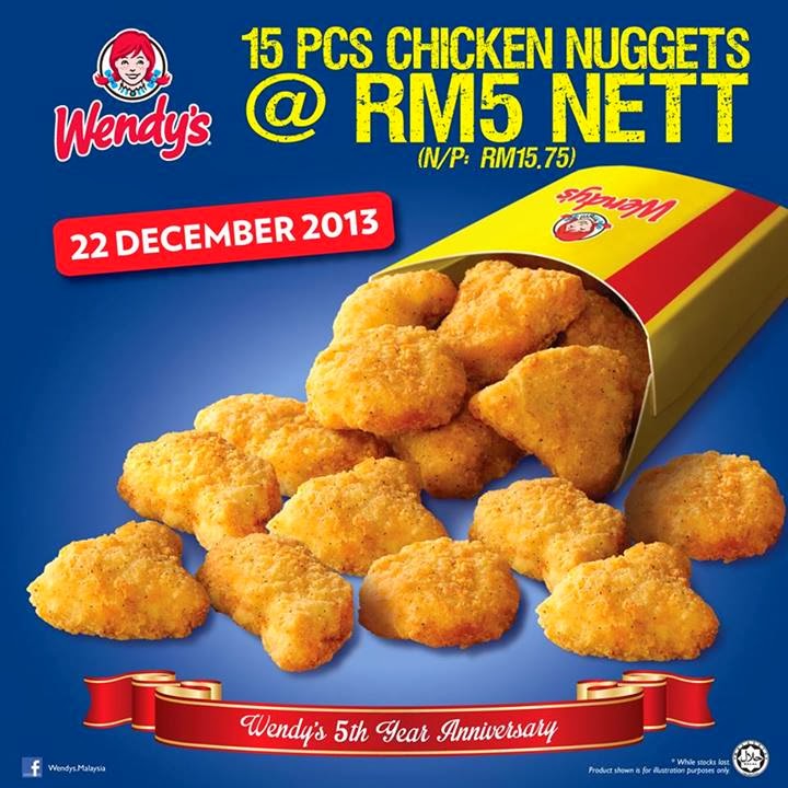 Every Warehouse Sales Wendy's Chicken Nuggets promotion
