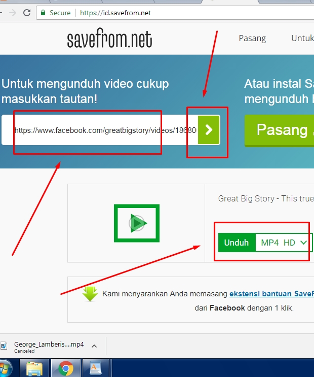 Cara Download Video di Facebook Via Savefrom.net Terbaru 2019 Cara Download Video di Facebook Via Savefrom.net Terbaru 2019