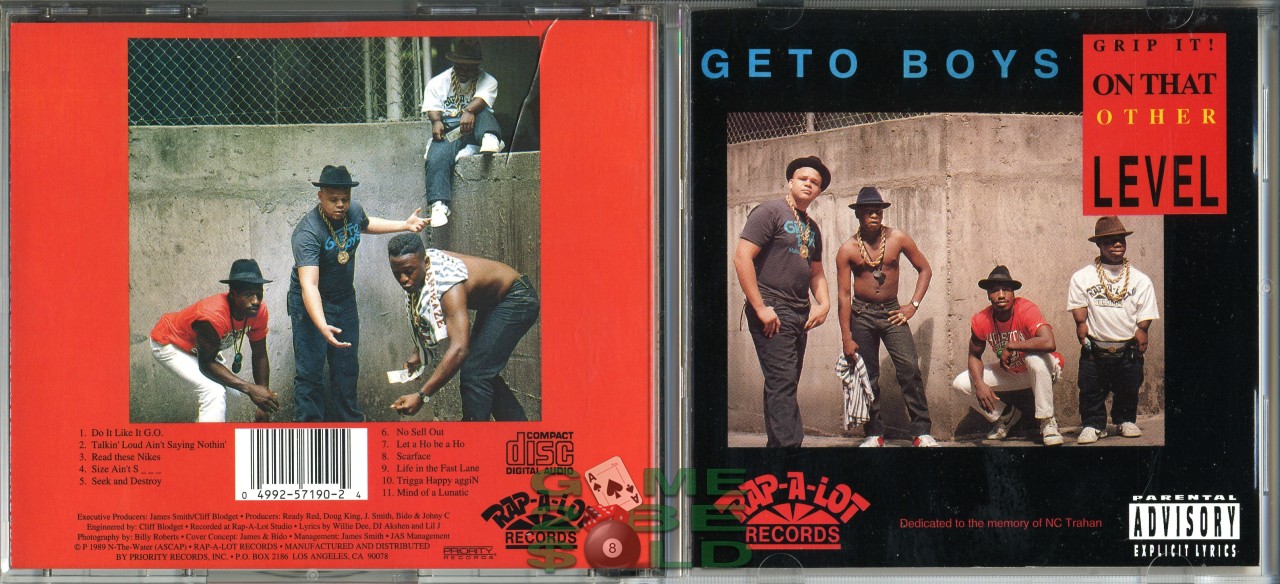 Game 2 Be Old Geto Boys Grip It On That Other Level 1989 1992